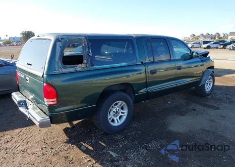 2001 Dodge Dakota Slt/Sport from USA, damaged, VIN 1B7HL2AX21S258348